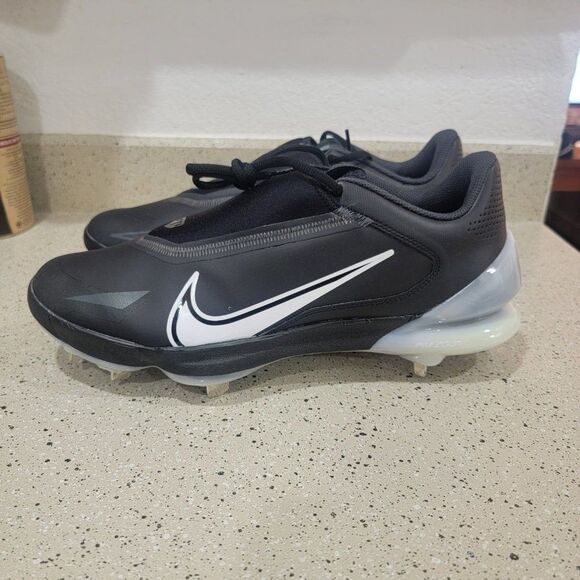 Nike Men's Force Zoom Trout 8 Pro Metal Baseball Cleats Black CZ5915-010 Size 12 - Picture 4 of 10